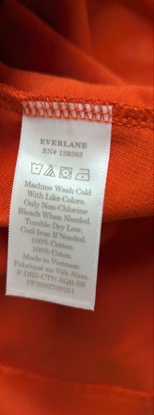 Everlane Orange Dress - Picture 5 of 5